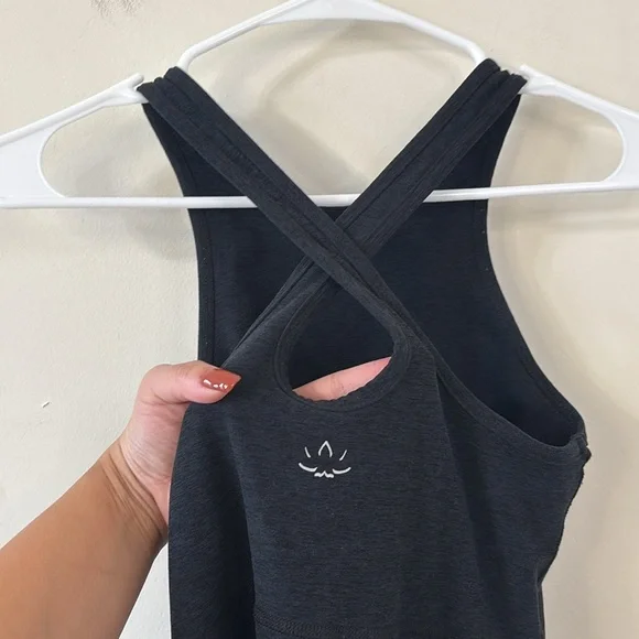 Beyond Yoga Spacedye Under Lock and Key Dress Darkest Night Size Small - Picture 9 of 11